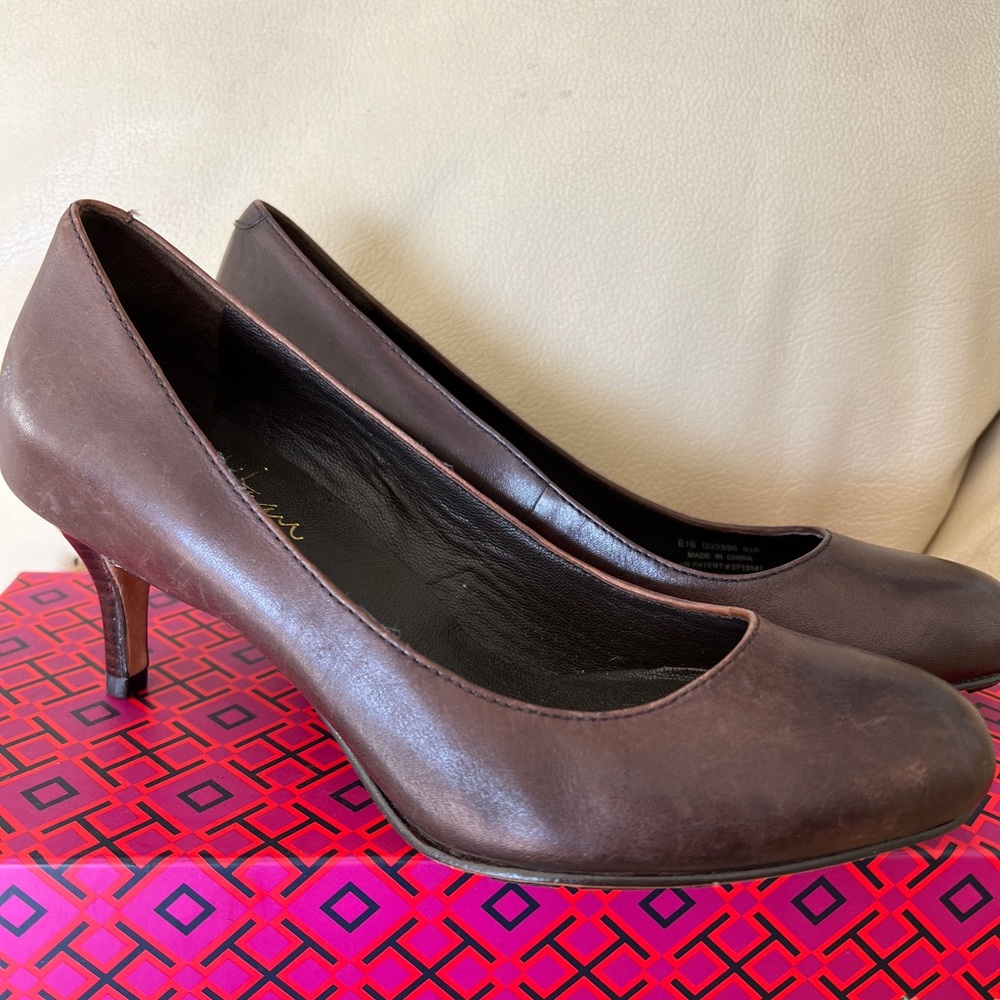 Cole Haan Nike Pump Air Brown Shoes Heel Size 6.5